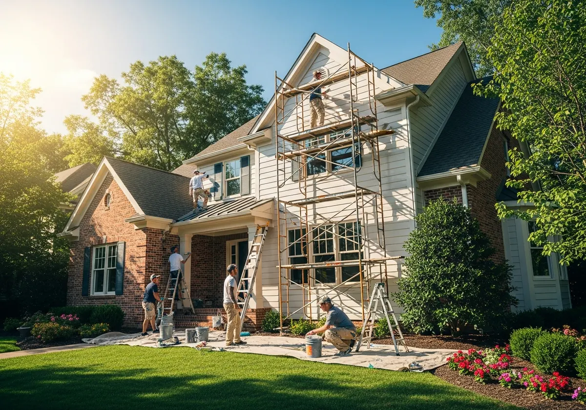 Exterior Painting illustration
