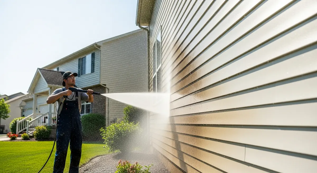 Pressure Washing illustration